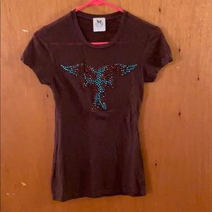 Cross and wings shirt